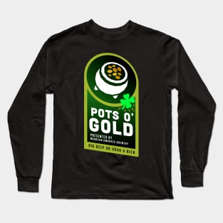 Deep Rock Galactic Pots O' Gold from the Abyss Bar Long Sleeve T-Shirt